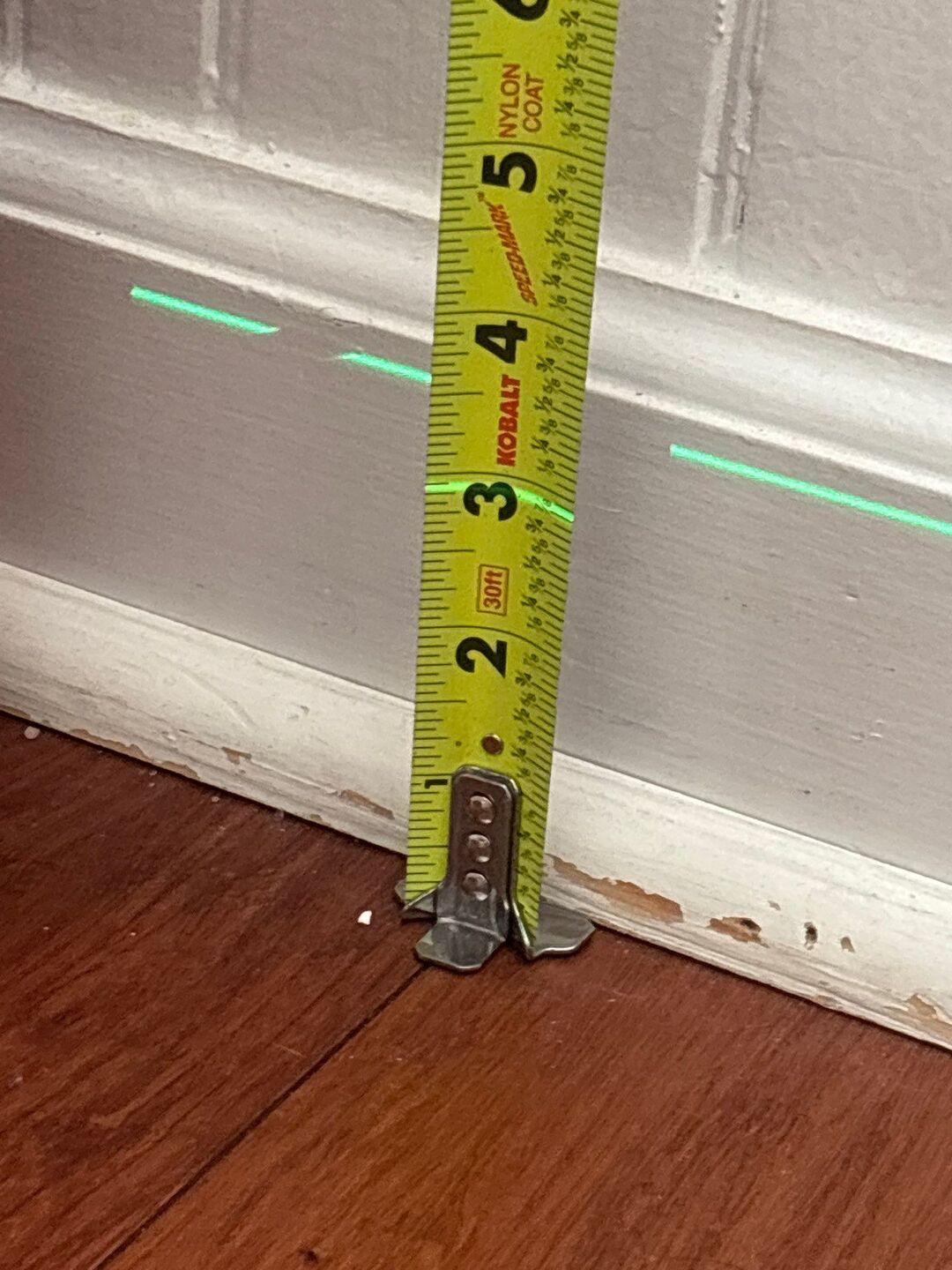 Lazer Level Floor Inside